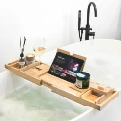 IMoshion Badplank Voor In Bad - Dienblad Inclusief Pootjes - Tablet Houder - Badrek Uitschuifbaar 75 Tot 110 Cm - Lichtbruin 15 IMoshion Badplank Voor In Bad - Dienblad Inclusief Pootjes - Tablet Houder - Badrek Uitschuifbaar 75 Tot 110 Cm - Lichtbruin -Merkloos Verkoop 1200x1200 102