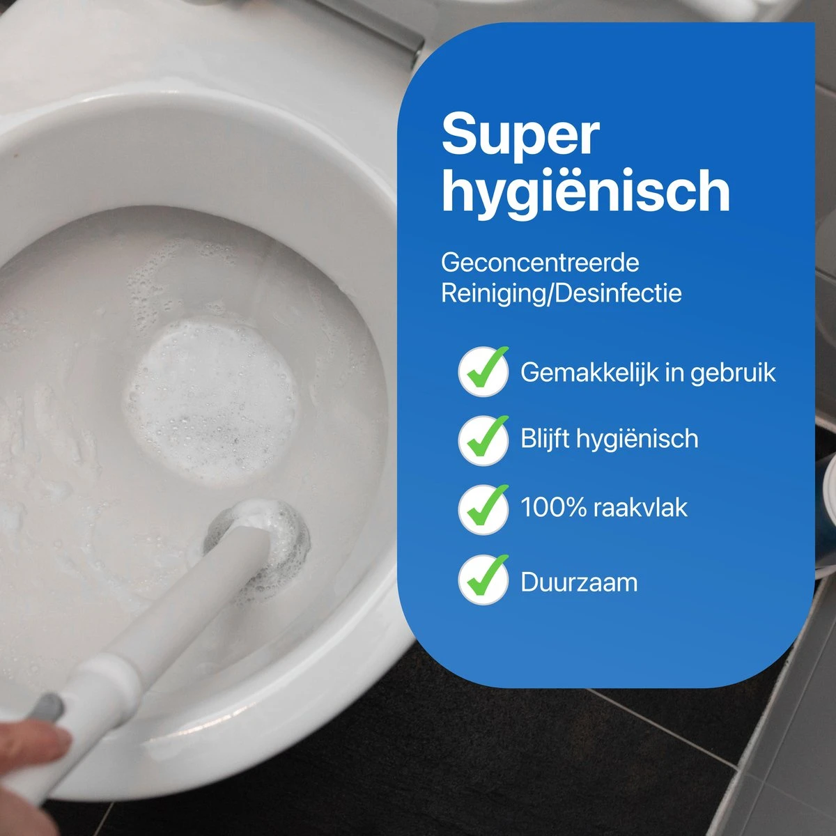 RevoBrush WC Borstel Met Houder Vrijstaand - Hygiënische Toiletborstel - Met 14x Pads 6 RevoBrush WC Borstel Met Houder Vrijstaand - Hygiënische Toiletborstel - Met 14x Pads - Afbeelding 6