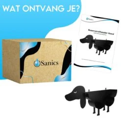 Sanics Reserverolhouder Vrijstaand - Hangend - Wandhouder - Hond - Zwart - Dier 15 Sanics Reserverolhouder Vrijstaand - Hangend - Wandhouder - Hond - Zwart - Dier -Merkloos Verkoop 1200x1200 1051