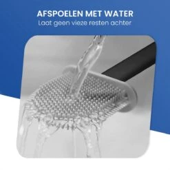 Roegaarden WC Borstel Met Houder – Toiletborstel – Siliconen – Vrijstaand En Hangend – Zwart -Merkloos Verkoop 1200x1200 1070