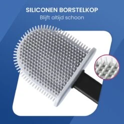 Roegaarden WC Borstel Met Houder – Toiletborstel – Siliconen – Vrijstaand En Hangend – Zwart -Merkloos Verkoop 1200x1200 1071