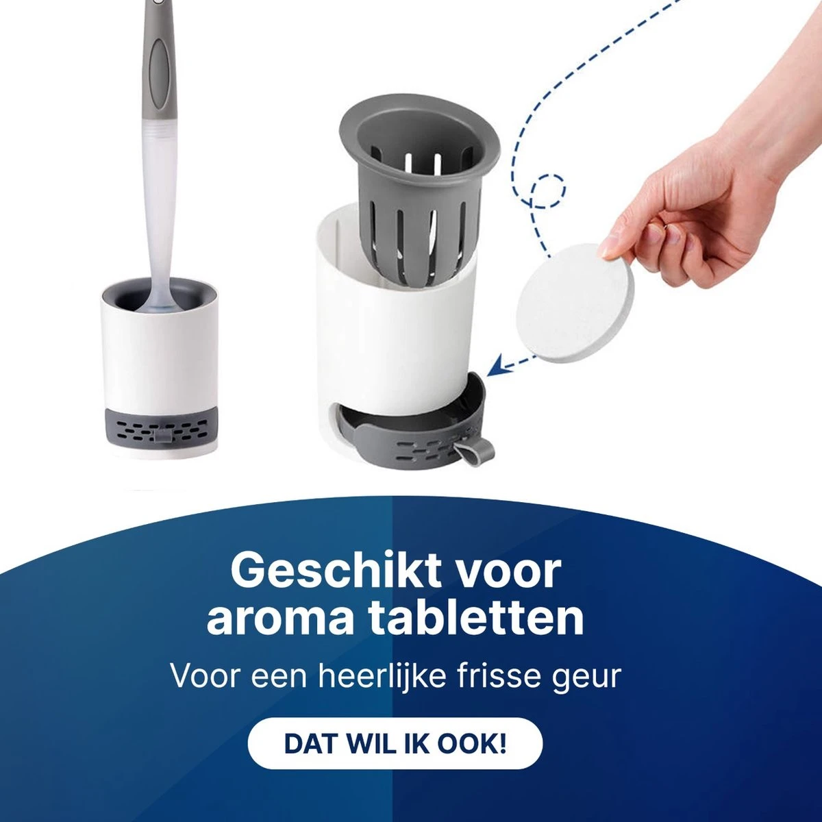 Mdxl® Siliconen WC Borstel Met Zeepdispenser - Hervulbaar - Vrijstaand Of Hangend - Sneldrogend, Hygiënisch & Antibacteriële Werking - Zonder Boren - Toilet Brush - Toiletborstel Houder - Lekbak 7 Mdxl® Siliconen WC Borstel Met Zeepdispenser - Hervulbaar - Vrijstaand Of Hangend - Sneldrogend, Hygiënisch & Antibacteriële Werking - Zonder Boren - Toilet Brush - Toiletborstel Houder - Lekbak - Afbeelding 7
