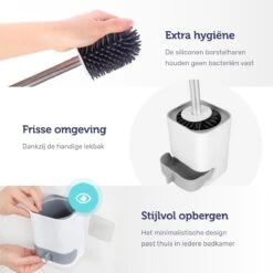 WC Borstel - Toiletborstel - WC Borstel Met Houder - Siliconen Toiletborstel - Vrijstaand Of Hangend - Slimme Lekbak - Optimale Hygiëne 14 WC Borstel - Toiletborstel - WC Borstel Met Houder - Siliconen Toiletborstel - Vrijstaand Of Hangend - Slimme Lekbak - Optimale Hygiëne -Merkloos Verkoop 1200x1200 1085