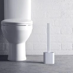 Flexibele Siliconen WC Borstel Met Houder - Hygiënische Toiletborstel Met Ophangsysteem / Wandmontage - Duurzaam En Antibacterieel – Wit 15 Flexibele Siliconen WC Borstel Met Houder - Hygiënische Toiletborstel Met Ophangsysteem / Wandmontage - Duurzaam En Antibacterieel – Wit -Merkloos Verkoop 1200x1200 110