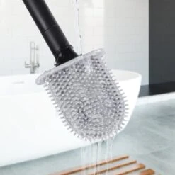WC Borstel – Siliconen – Zwart – WC Borstel Met Houder – Vrijstaand – Hangend – WC Borstel En Houder – WC Borstel Zwart 14 WC Borstel – Siliconen – Zwart – WC Borstel Met Houder – Vrijstaand – Hangend – WC Borstel En Houder – WC Borstel Zwart -Merkloos Verkoop 1200x1200 1113