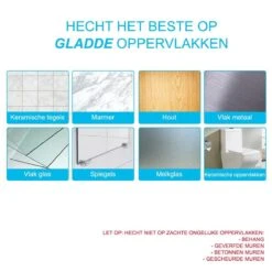 LifeGoods Handdoekhaakjes - Zelfklevend - Voor 3 Handdoeken - Handdoekklem - RVS - 1 Stuks -Merkloos Verkoop 1200x1200 116
