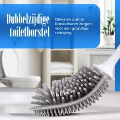 Flusive WC Borstel Met Houder Inclusief Ophangsysteem - Siliconen Toiletborstel - 2 Lifters - Flexibel - Zwart 16 Flusive WC Borstel Met Houder Inclusief Ophangsysteem - Siliconen Toiletborstel - 2 Lifters - Flexibel - Zwart -Merkloos Verkoop 1200x1200 1162