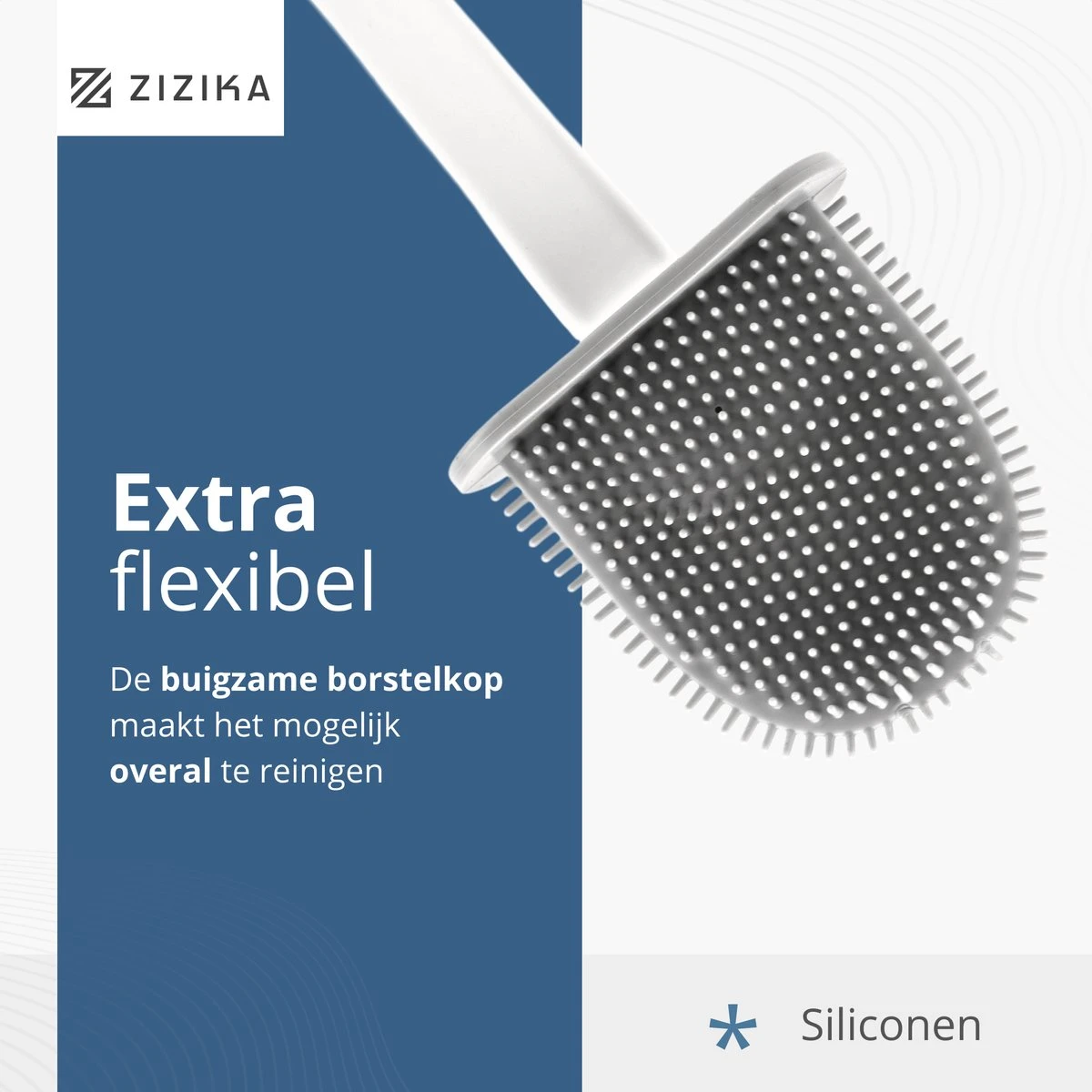WC Borstel - Toiletborstel - WC Borstel Met Houder - Toiletborstel Met Houder - Siliconen WC Borstel - Flexibel - Inclusief Ophangsysteem 3 WC Borstel - Toiletborstel - WC Borstel Met Houder - Toiletborstel Met Houder - Siliconen WC Borstel - Flexibel - Inclusief Ophangsysteem - Afbeelding 3