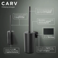 Tiger Carv - Toiletborstel Met Houder - Zwart -Merkloos Verkoop 1200x1200 1246