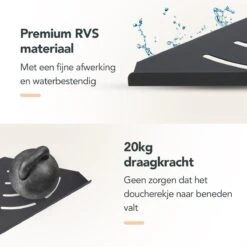 Doucherek - Doucherek Zonder Boren - Doucherekjes - Doucherek Hangend - Doucherekje - Doucherekje Zonder Boren - Doucherek Zwart - Hoek - 2 Stuks - Met Haakjes - Inclusief Montage Materiaal - Hoogwaardig Afgewerkt - EJC Products 11 Doucherek - Doucherek Zonder Boren - Doucherekjes - Doucherek Hangend - Doucherekje - Doucherekje Zonder Boren - Doucherek Zwart - Hoek - 2 Stuks - Met Haakjes - Inclusief Montage Materiaal - Hoogwaardig Afgewerkt - EJC Products -Merkloos Verkoop 1200x1200 1308