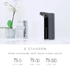 101Products Automatische Zeepdispenser - USB Oplaadbaar - Zeepdispenser Met Sensor - Zeeppompje - Zwart -Merkloos Verkoop 1200x1200 133