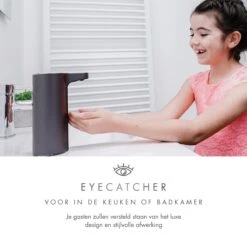 101Products Automatische Zeepdispenser - USB Oplaadbaar - Zeepdispenser Met Sensor - Zeeppompje - Zwart -Merkloos Verkoop 1200x1200 134