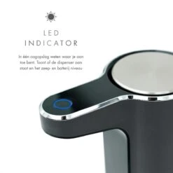 101Products Automatische Zeepdispenser - USB Oplaadbaar - Zeepdispenser Met Sensor - Zeeppompje - Zwart -Merkloos Verkoop 1200x1200 135