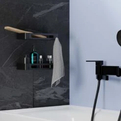 BrandtBergkamp RVS Doucherek 2 Laags – Zonder Boren – Doucherekje Hangend – Badkamerrek Zwart 18 BrandtBergkamp RVS Doucherek 2 Laags – Zonder Boren – Doucherekje Hangend – Badkamerrek Zwart -Merkloos Verkoop 1200x1200 1365