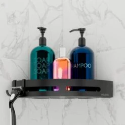 Doucherek 2 Stuks - Douchemand - Hangend Hoek - Telescopisch - Zonder Boren - Zwart - RVS 15 Doucherek 2 Stuks - Douchemand - Hangend Hoek - Telescopisch - Zonder Boren - Zwart - RVS -Merkloos Verkoop 1200x1200 1394