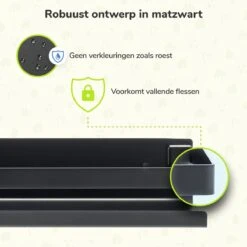 Doucherek Zwart 30 CM - Badkamer Rekje Douche - Zonder Boren - Douchemandje 15 Doucherek Zwart 30 CM - Badkamer Rekje Douche - Zonder Boren - Douchemandje -Merkloos Verkoop 1200x1200 1420