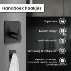 Dubbele Doucherek Zwart Zonder Boren – Sterke Lijmbasis - Badkamer Rek – Hoek – Doucherekjes – Incl. Schroeven – Incl. 2 Haken 11 Dubbele Doucherek Zwart Zonder Boren – Sterke Lijmbasis - Badkamer Rek – Hoek – Doucherekjes – Incl. Schroeven – Incl. 2 Haken -Merkloos Verkoop 1200x1200 1438