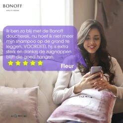 Bonoff Doucherek Zwart – 2 Laags - Doucherek Zonder Boren - Zwart – Doucherek Hangend - Badkamerrek –RVS – Badkamer Accessoires – Stijlvol 21 Bonoff Doucherek Zwart – 2 Laags - Doucherek Zonder Boren - Zwart – Doucherek Hangend - Badkamerrek –RVS – Badkamer Accessoires – Stijlvol -Merkloos Verkoop 1200x1200 1476