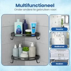 Merkloos Doucherek Zonder Boren – Doucherek – Badkamerrek – Zwart RVS – Zonder Boren – IP68 Waterdicht – 8KG Draagkracht – 2 Stuks 11 Merkloos Doucherek Zonder Boren – Doucherek – Badkamerrek – Zwart RVS – Zonder Boren – IP68 Waterdicht – 8KG Draagkracht – 2 Stuks -Merkloos Verkoop 1200x1200 1555