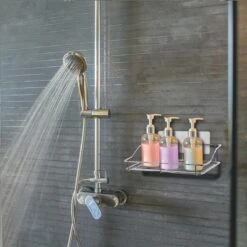 LifeGoods Zelfklevend Doucherek - 2 Stuks - Hangend Badkamer Rekje - Zonder Boren En Schroeven - RVS -Merkloos Verkoop 1200x1200 1569