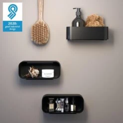 Tiger 2-Store - Wandrekje / Douchemandje - 25 Cm - Zwart -Merkloos Verkoop 1200x1200 1587