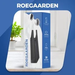 Roegaarden Doucherek Zonder Boren - Doucherekjes - Hangend - Zwart RVS - 23 CM 14 Roegaarden Doucherek Zonder Boren - Doucherekjes - Hangend - Zwart RVS - 23 CM -Merkloos Verkoop 1200x1200 1603