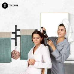 Tolussa Handdoekrek Badkamer Zwart - 38 CM - Handdoekhouder Zwart - Handdoekenrek Badkamer - Draaibaar 19 Tolussa Handdoekrek Badkamer Zwart - 38 CM - Handdoekhouder Zwart - Handdoekenrek Badkamer - Draaibaar -Merkloos Verkoop 1200x1200 166