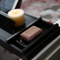 Merkloos Decopatent® Badplank - Uitschuifbaar 75 -> 110 Cm - Verstelbaar Bamboe Badrekje Voor In Bad - Boekenhouder - Tablethouder - Zwart 14 Merkloos Decopatent® Badplank - Uitschuifbaar 75 -> 110 Cm - Verstelbaar Bamboe Badrekje Voor In Bad - Boekenhouder - Tablethouder - Zwart -Merkloos Verkoop 1200x1200 1729