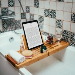 RelaxTub® Badplank - Badplank Voor In Bad - Badrek - Verstelbaar - Anti Slip - Badplank Bamboe - Badplank Hout - Badrekje Inclusief Boekenhouder, Tablethouder & Spiegel 17 RelaxTub® Badplank - Badplank Voor In Bad - Badrek - Verstelbaar - Anti Slip - Badplank Bamboe - Badplank Hout - Badrekje Inclusief Boekenhouder, Tablethouder & Spiegel -Merkloos Verkoop 1200x1200 1750