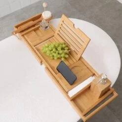 Merkloos Decopatent® Luxe Badplank - Badrekje - Uitschuifbaar 75 Tot 110 Cm - Boekenhouder - Tablethouder - Bamboe Hout Badplankje - Badrek 9 Merkloos Decopatent® Luxe Badplank - Badrekje - Uitschuifbaar 75 Tot 110 Cm - Boekenhouder - Tablethouder - Bamboe Hout Badplankje - Badrek -Merkloos Verkoop 1200x1200 1781