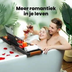 RelaxTub® Badplank - Badplank Voor In Bad - Badrek - Verstelbaar - Anti Slip - Badplank Zwart - Badplank Hout - Badrekje Inclusief Boekenhouder, Tablethouder & Spiegel 13 RelaxTub® Badplank - Badplank Voor In Bad - Badrek - Verstelbaar - Anti Slip - Badplank Zwart - Badplank Hout - Badrekje Inclusief Boekenhouder, Tablethouder & Spiegel -Merkloos Verkoop 1200x1200 1798