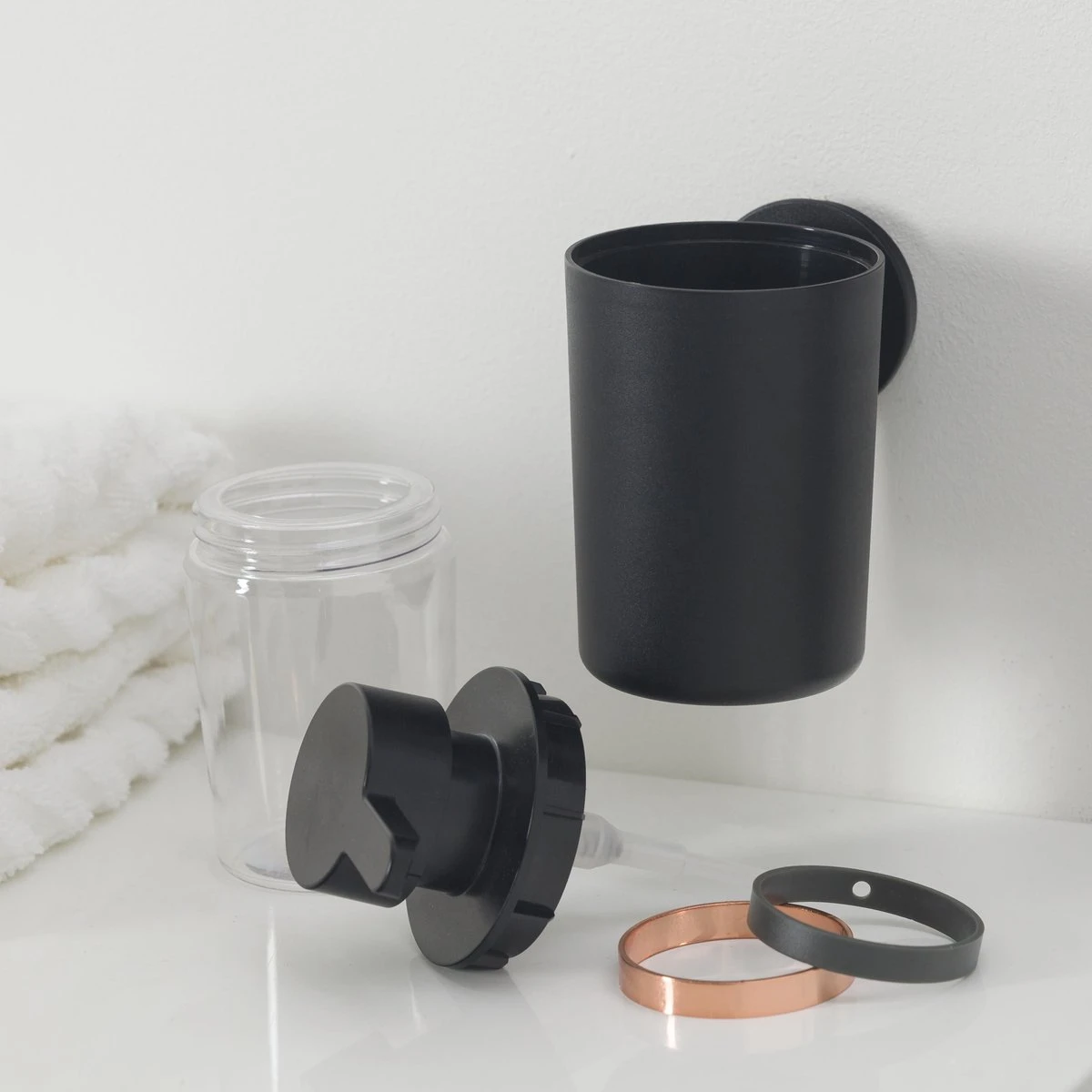 Tiger Urban - Zeepdispenser - Zwart 8 Tiger Urban - Zeepdispenser - Zwart - Afbeelding 8