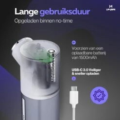 Lavrai - Automatische Zeepdispenser - Zeeppompje - Met LCD Scherm - Opldaadbaar - En Infrarood Sensor -Merkloos Verkoop 1200x1200 1887