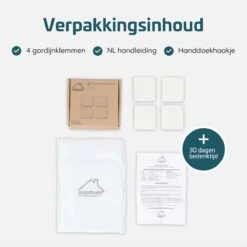 Moodcare® Douchegordijn Klemmen – Douchegordijn Houder 4 Stuks – Douchegordijn Clip Zelfklevend -Merkloos Verkoop 1200x1200 1948
