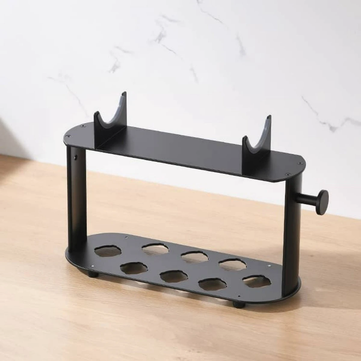 Houder Geschikt Voor Dyson Airwrap (korte Versie) - Geschikt Voor 8 Accessoires - Passend Voor Dyson Airwrap Complete Multistyler - Zwart 2 Houder Geschikt Voor Dyson Airwrap (korte Versie) - Geschikt Voor 8 Accessoires - Passend Voor Dyson Airwrap Complete Multistyler - Zwart - Afbeelding 2