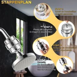 Toivo Douchefilter 17 Stages - Zilver - Incl. Montagetape En Rubberen Ringen - Waterfilter Voor Douchekop - Shower Filter - Waterfilter - Kraanfilter 11 Toivo Douchefilter 17 Stages - Zilver - Incl. Montagetape En Rubberen Ringen - Waterfilter Voor Douchekop - Shower Filter - Waterfilter - Kraanfilter -Merkloos Verkoop 1200x1200 2013