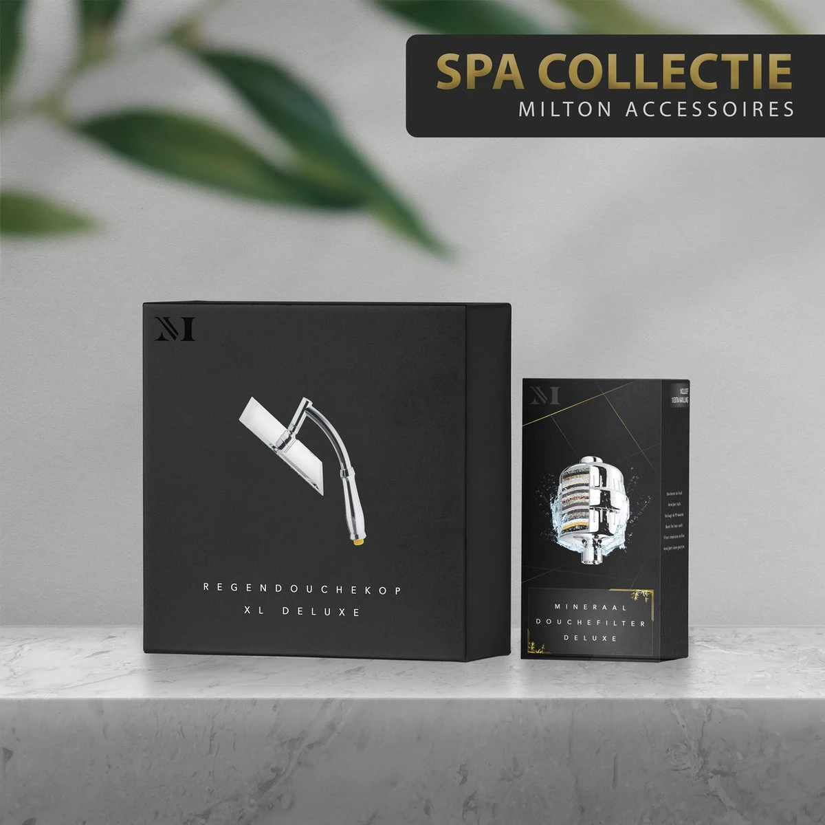 Regendouchekop XL Deluxe Ionisch Met Premium Waterfilter - Waterbesparend - ø 28 Cm - Inclusief Extra Navulling - Slang En Houder - Douchekop Met Filter - Regendouche - Handdouche - Hoge Druk - RVS - Douchefilter - Wellness - Spa 2 Regendouchekop XL Deluxe Ionisch Met Premium Waterfilter - Waterbesparend - ø 28 Cm - Inclusief Extra Navulling - Slang En Houder - Douchekop Met Filter - Regendouche - Handdouche - Hoge Druk - RVS - Douchefilter - Wellness - Spa - Afbeelding 2