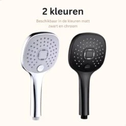 Belliese Doucheset Select - Luxe Douchekop - Doucheslang - Douchekophouder - Douchekop Met Slang - Waterbesparende Douchekop - Badkamer Accessoires - Montage Zonder Boren - 3 Standen - Zwart - Select Knop 13 Belliese Doucheset Select - Luxe Douchekop - Doucheslang - Douchekophouder - Douchekop Met Slang - Waterbesparende Douchekop - Badkamer Accessoires - Montage Zonder Boren - 3 Standen - Zwart - Select Knop -Merkloos Verkoop 1200x1200 2148