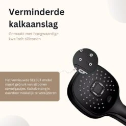 Belliese Doucheset Select - Luxe Douchekop - Doucheslang - Douchekophouder - Douchekop Met Slang - Waterbesparende Douchekop - Badkamer Accessoires - Montage Zonder Boren - 3 Standen - Zwart - Select Knop 17 Belliese Doucheset Select - Luxe Douchekop - Doucheslang - Douchekophouder - Douchekop Met Slang - Waterbesparende Douchekop - Badkamer Accessoires - Montage Zonder Boren - 3 Standen - Zwart - Select Knop -Merkloos Verkoop 1200x1200 2151