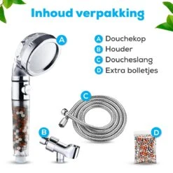 Waterbesparende Ionische Douchekop Met Slang En Houder - Handdouche - 3 Standen - Regendouche 14 Waterbesparende Ionische Douchekop Met Slang En Houder - Handdouche - 3 Standen - Regendouche -Merkloos Verkoop 1200x1200 2174