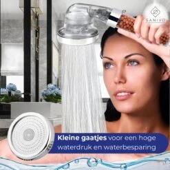 Waterbesparende Douchekop Ionische Douchekop Incl. Doucheslang - Douchefilter - Waterfilter - Handdouche - Met Mineraalstenen - Douchekop Met Slang – Transparant – Incl. Doucheslang 14 Waterbesparende Douchekop Ionische Douchekop Incl. Doucheslang - Douchefilter - Waterfilter - Handdouche - Met Mineraalstenen - Douchekop Met Slang – Transparant – Incl. Doucheslang -Merkloos Verkoop 1200x1200 2219