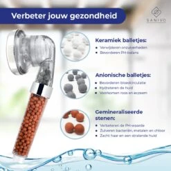 Waterbesparende Douchekop Met Mineraalstenen Ionische Douchekop – Douchefilter - Waterfilter - Handdouche - Hogedruk Douchekop – Transparant 13 Waterbesparende Douchekop Met Mineraalstenen Ionische Douchekop – Douchefilter - Waterfilter - Handdouche - Hogedruk Douchekop – Transparant -Merkloos Verkoop 1200x1200 2240