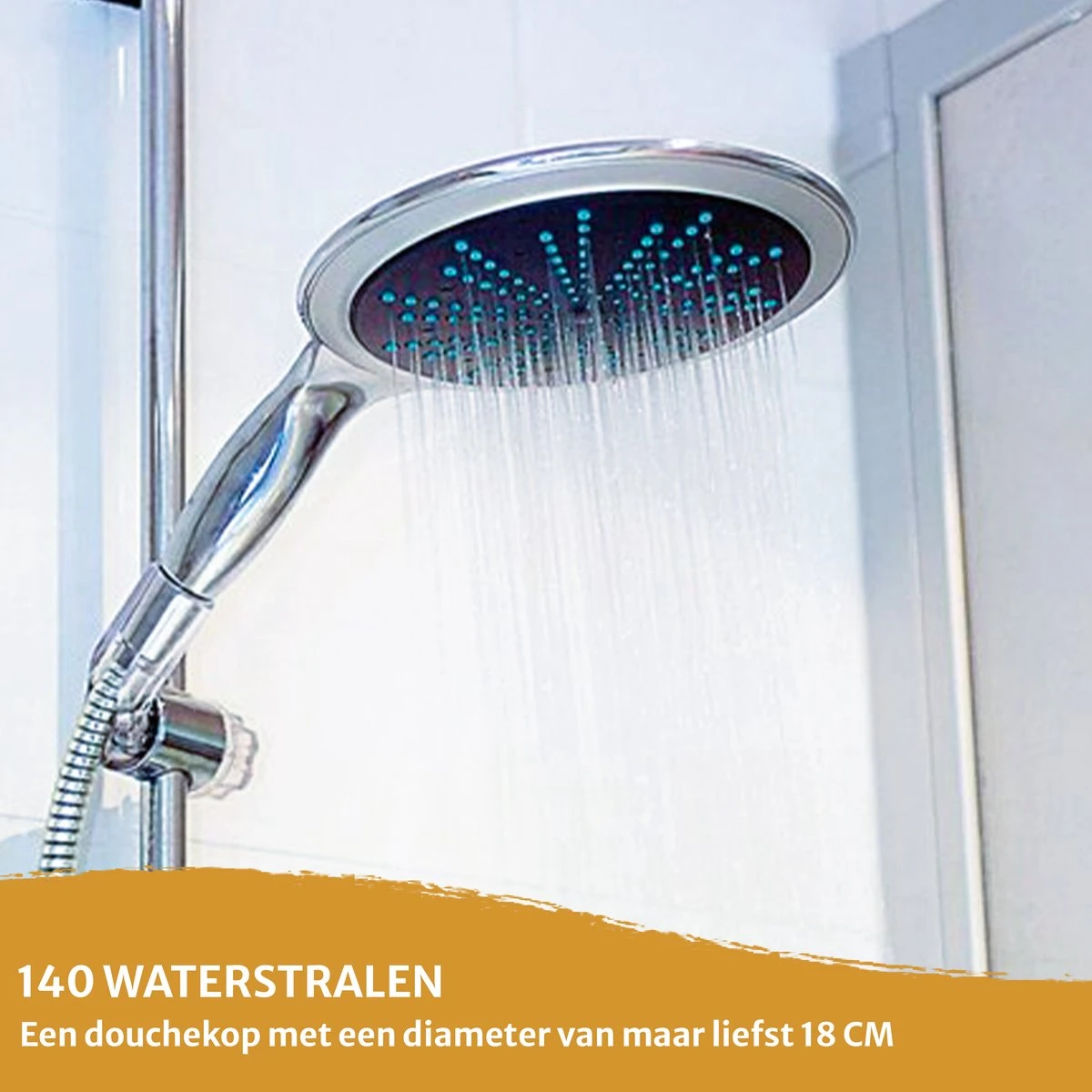 Grote Douchekop - 18cm - Levay ® 6 Grote Douchekop - 18cm - Levay ® - Afbeelding 6