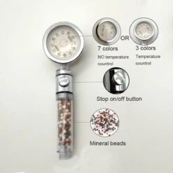 Iridescent Douchekop LED Verlichting – Waterbesparende Douchekop – Hoge Druk Transparant 12 Iridescent Douchekop LED Verlichting – Waterbesparende Douchekop – Hoge Druk Transparant -Merkloos Verkoop 1200x1200 2260