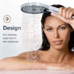 MaatWorkz - Waterbesparende Douchekop + Douchetimer - Handdouche - Hoge Druk - Luxe Design - Regendouche - ø 13 CM - 3 Standen - Chrome 16 MaatWorkz - Waterbesparende Douchekop + Douchetimer - Handdouche - Hoge Druk - Luxe Design - Regendouche - ø 13 CM - 3 Standen - Chrome -Merkloos Verkoop 1200x1200 2291