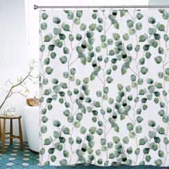 Douchegordijn - Badkamer Accessoires - Eucalyptus - 180x200 Cm -Merkloos Verkoop 1200x1200 2324