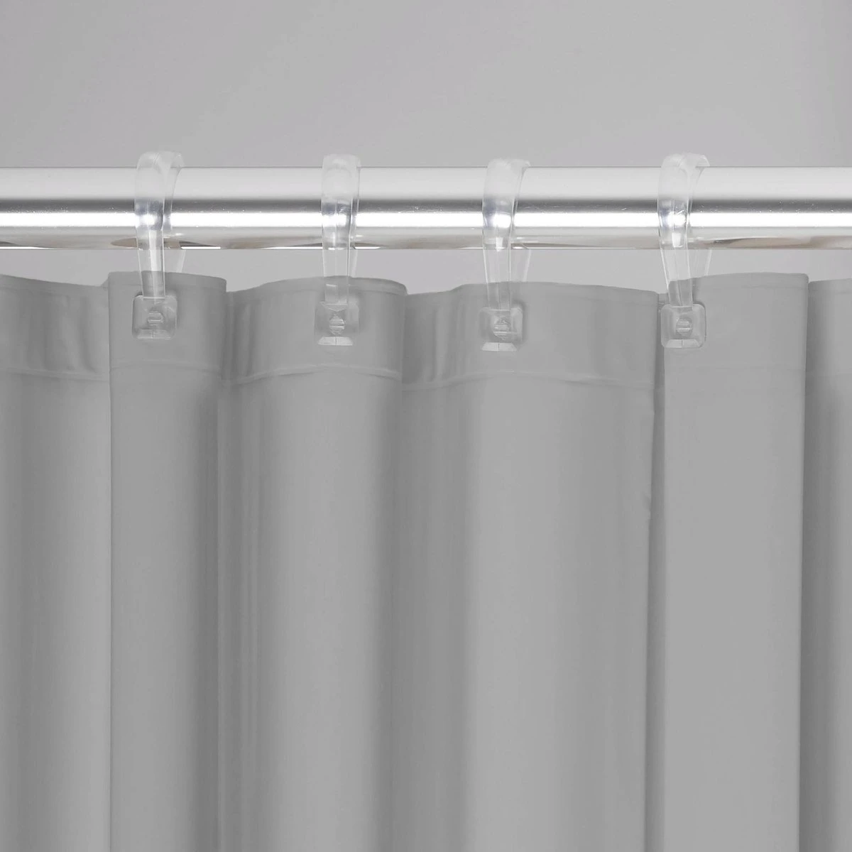 Sealskin Granada Douchegordijn 120x200 Cm - PEVA - Lichtgrijs 6 Sealskin Granada Douchegordijn 120x200 Cm - PEVA - Lichtgrijs - Afbeelding 6