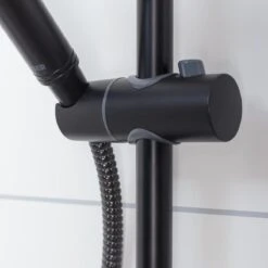 Tiger Tyne Doucheset - Regendouche Ø 22,5 Cm - Handdouche Ø 12 Cm - 3 Standen - Mat Zwart -Merkloos Verkoop 1200x1200 2476