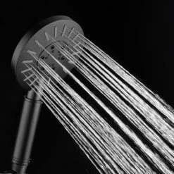 Tiger Tyne Doucheset - Regendouche Ø 22,5 Cm - Handdouche Ø 12 Cm - 3 Standen - Mat Zwart -Merkloos Verkoop 1200x1200 2482