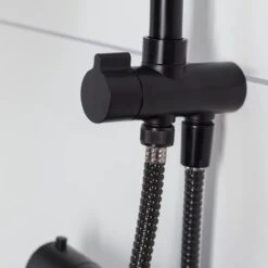 Tiger Tyne Doucheset - Regendouche Ø 22,5 Cm - Handdouche Ø 12 Cm - 3 Standen - Mat Zwart -Merkloos Verkoop 1200x1200 2487